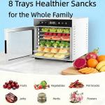 Simple Deluxe 8-Tray Food Dehydrator Machine