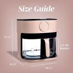 Blush 5.5Qt Digital Air Fryer with 8 Presets