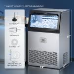 Commercial Ice Maker Machine with Large Storage Capacity