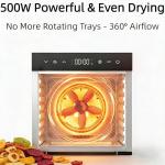 Simple Deluxe 8-Tray Food Dehydrator Machine