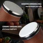 Diamond and Ceramic Rolling Knife Sharpener Tool
