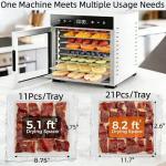 Simple Deluxe 8-Tray Food Dehydrator Machine