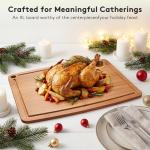 Bamboo Cutting Boards with Juice Groove for Kitchen