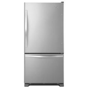 Whirlpool 18.5 Cu. Ft. Stainless Steel Freezer Fridge
