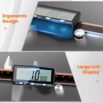 HARDELL Rechargeable Digital Caliper with LCD Screen