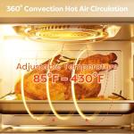 CIARRA 12-in-1 Steam Oven and Air Fryer Combo