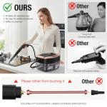 Adjustable Steam Cleaner with 10s Heat-Up Time