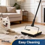 Yocada Lightweight Manual Carpet Sweeper for Home