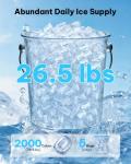 Silonn Portable Countertop Ice Maker with Self-Cleaning