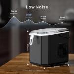 Portable Ice Maker Machine for Home and Camping