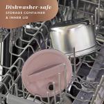 Portable Electric Lunch Box Food Warmer, Blush Pink