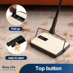 Yocada Lightweight Manual Carpet Sweeper for Home