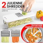8-in-1 Vertical Vegetable Chopper & Slicer