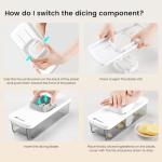 8-in-1 Vertical Vegetable Chopper & Slicer