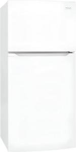 Frigidaire 27.6" Top Freezer Refrigerator in White