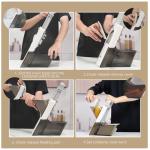 Adjustable Mandoline Slicer with Draining Basket