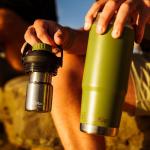 Flaskap FreePour 6oz Liquor Dispenser with Cup Holder