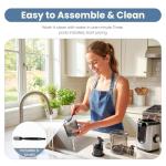 DUMOS Cold Press Juicer with Wide Feed Chute