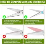 4-in-1 Knife Sharpener for Chef Knives & Scissors