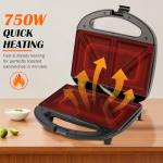 Vivicreate Electric Sandwich Maker & Panini Press