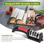 4-in-1 Knife Sharpener for Chef Knives & Scissors