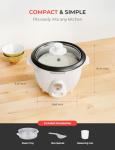 Cuckoo Mini Rice Cooker and Warmer 3-Cup