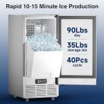 Mojgar Under Counter Commercial Ice Maker Machine