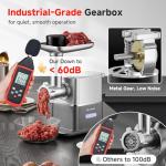 AAOBOSI Electric Meat Grinder with Quiet Motor