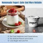Digital Yogurt Maker with 8 Glass Jars
