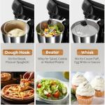 10-Speed Stand Mixer with Dual Bowls and Attachments