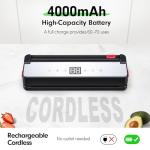 QUWRI Portable Vacuum Sealer with Rechargeable Battery