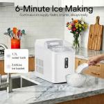 Portable Nugget Ice Maker - Makes 24lbs Daily
