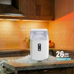 Portable Nugget Ice Maker - Makes 24lbs Daily