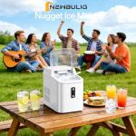 Portable Nugget Ice Maker - Makes 24lbs Daily