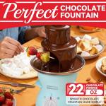 Mini Chocolate Fountain Machine for Parties, 22 Oz