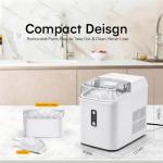 Portable Nugget Ice Maker - Makes 24lbs Daily