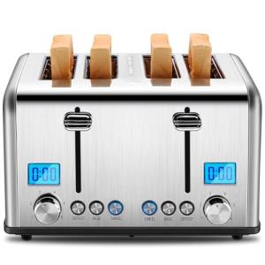 Roter Mond Stainless Steel 4-Slice Toaster