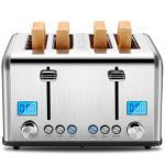 Roter Mond Stainless Steel 4-Slice Toaster