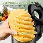 SMALLHOO Cold Press Juicer with Wide Feed Chute
