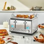 Roter Mond Stainless Steel 4-Slice Toaster