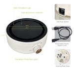 Compact Electric Hot Plate - 500W for Cooking