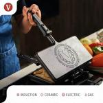 Victoria Preseasoned Cast Iron Panini Maker