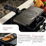 Victoria Preseasoned Cast Iron Panini Maker