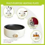 Compact Electric Hot Plate - 500W for Cooking