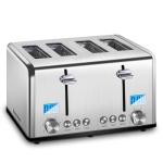 Roter Mond Stainless Steel 4-Slice Toaster