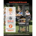VEVOR 12-Inch Portable Outdoor Pizza Oven