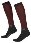 Kerrits Burgundy Dual Zone Boot Socks - One Size