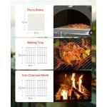 VEVOR 12-Inch Portable Outdoor Pizza Oven