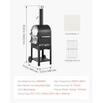 VEVOR 12-Inch Portable Outdoor Pizza Oven