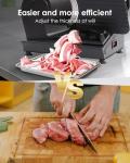 Electric Meat Slicer with Adjustable Thickness Blade